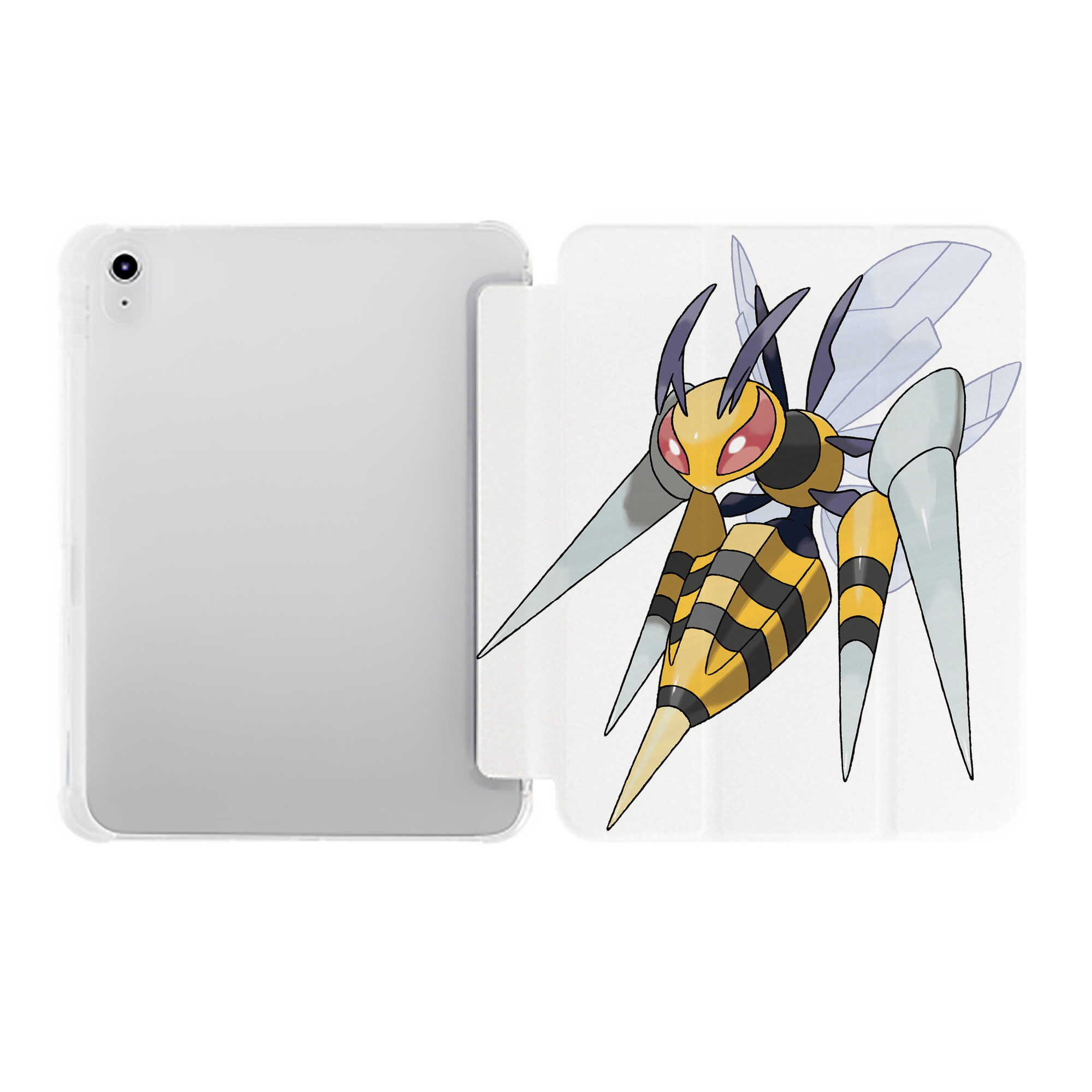 （画像用） ポケットモンスター Pokémon IPad ケース ペン収納付き 三つ折りスタンド PUレザー×シリコン 対応機種9.5/10.5/10.9インチ